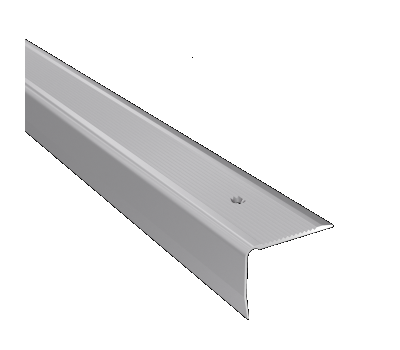 ARBITON PS8 srebro A1 profil schodowy w kolorze 1,2 m