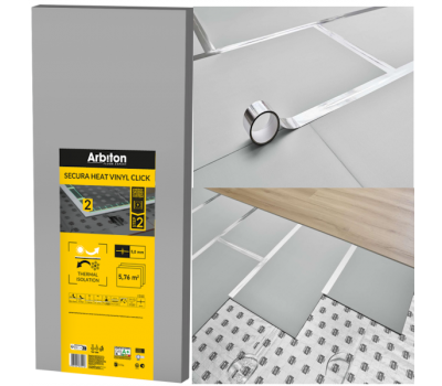 Arbiton Secura Heat Vinyl Click podkład na ogrzewanie elektryczne 5,76m2