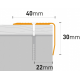 ARBITON PS8 profil schodowy w kolorze 1,2 m